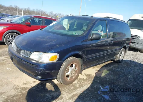 2003 Oldsmobile Silhouette Gl from USA, damaged, VIN 1GHDX03E43D184094